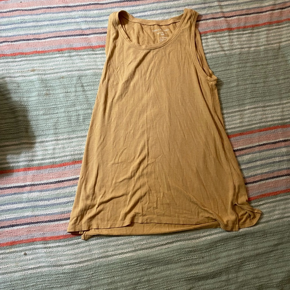 Mustard yellow tank top